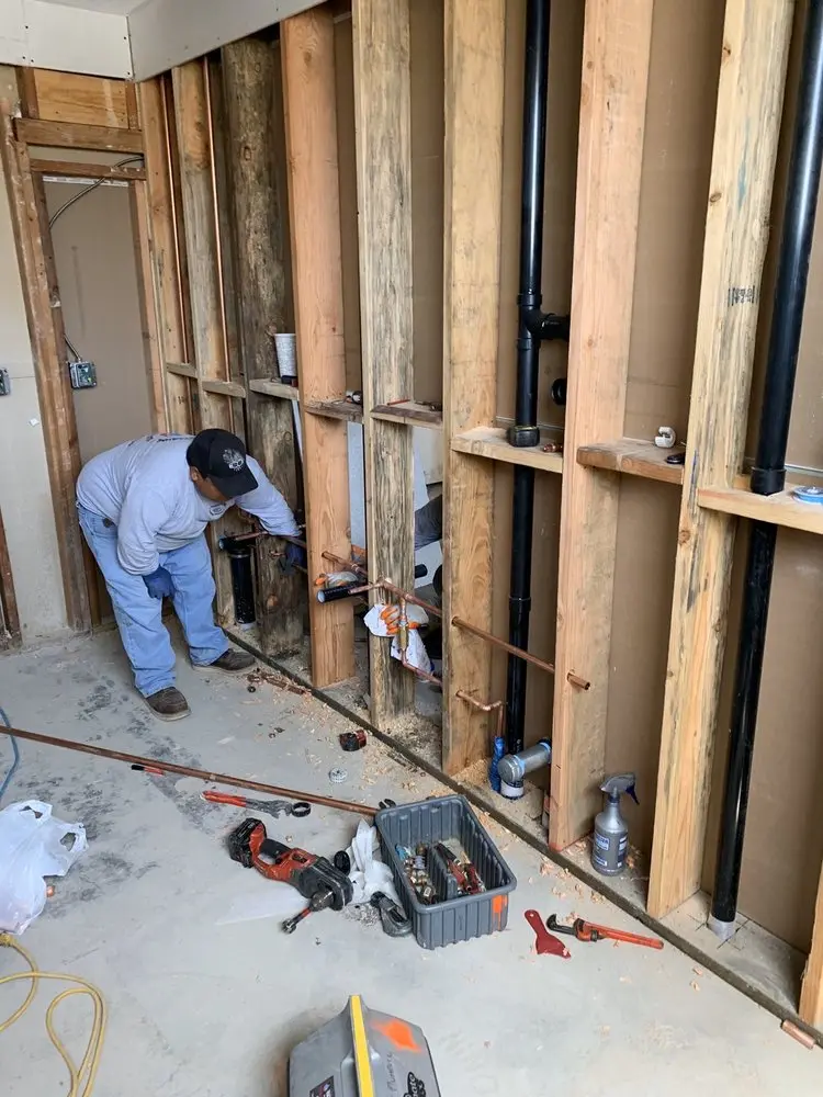 Commercial rough-in plumbing for Gas Line Repair in Cutchogue Station